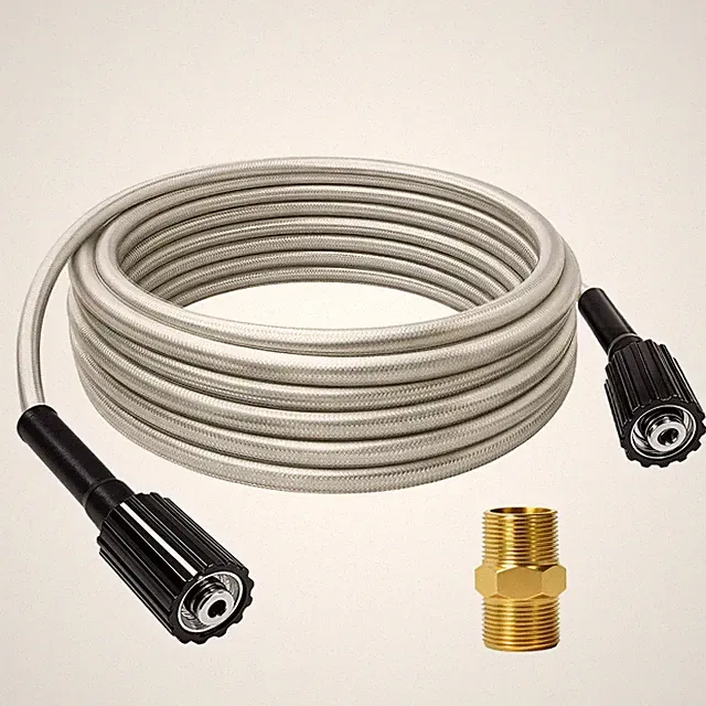 30FT Pressure Washer Hose with Greenworks Model 5200402