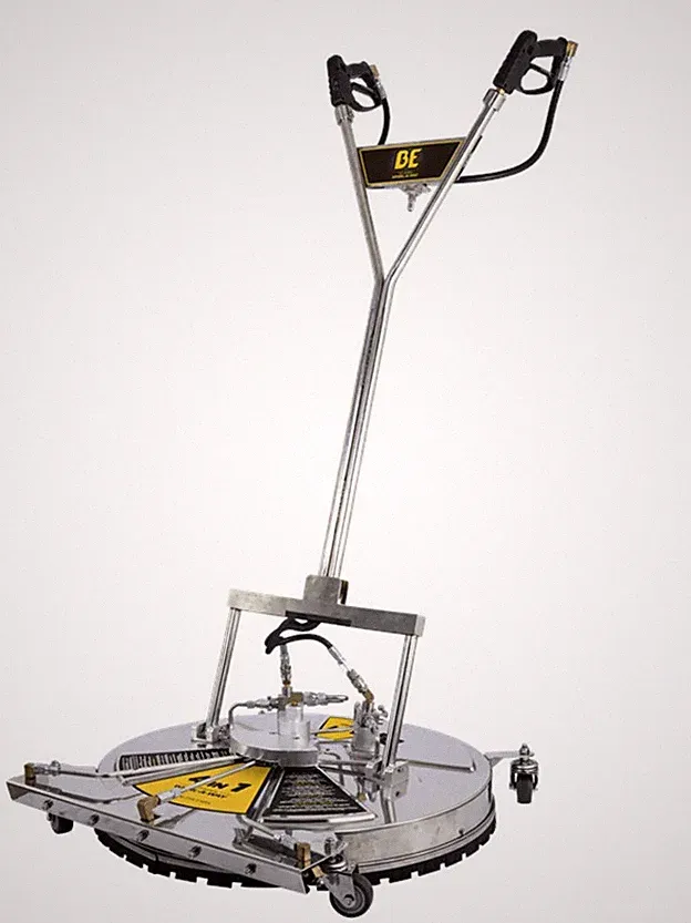 30in 4-in-1 Stainless Steel Whirl-A-Way BE Pressure washer