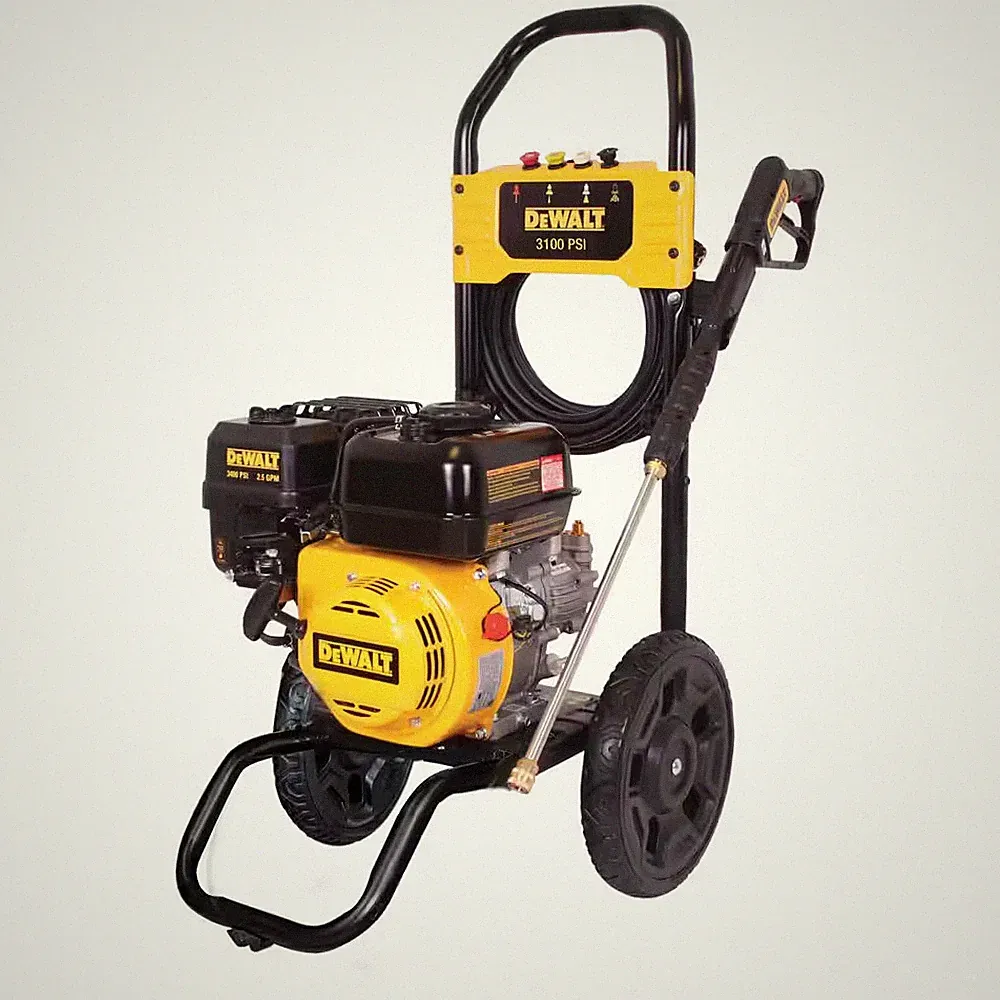 3100 PSI 2.3 GPM Cold Water Gas Pressure Washer with 163Cc Engine