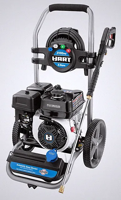 3100 PSI 2.5 GPM 212Cc 4-Cycle OHV Gas Powered Cold Water Pressure Washer