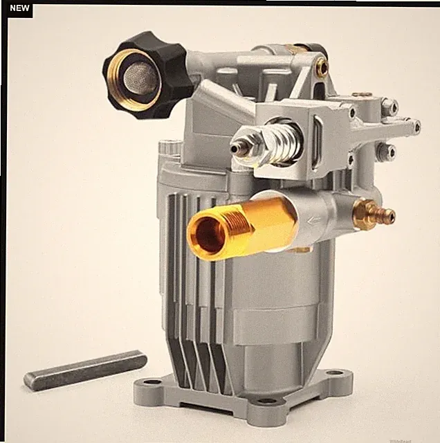 3100PSI Pressure Washer Pump 2.5GPM Horizontal 3/4 Inch Shaft Gas Engine