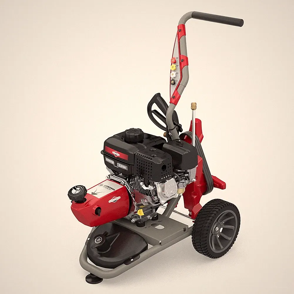 3200 PSI 2.5 GPM Gas Pressure Washer CR950 Engine Power Washer Cleaning Spray