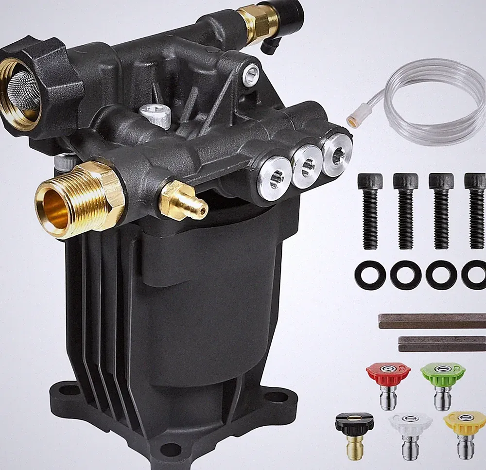 3200 PSI Pressure Washer Pump 3/4" Shaft Compatible with Honda & Simpson