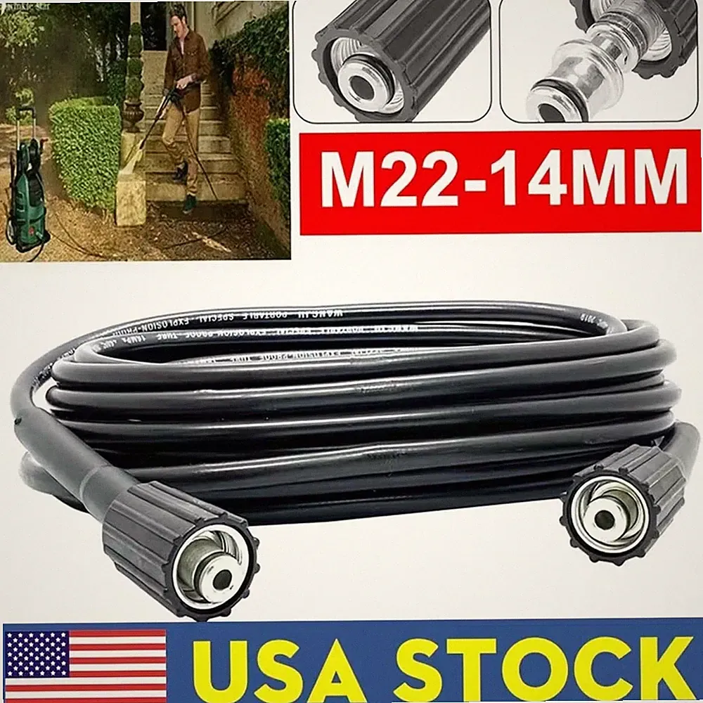 33 FT Extension Hose Pressure Washer Hose for Power Washer – Kink Resistant