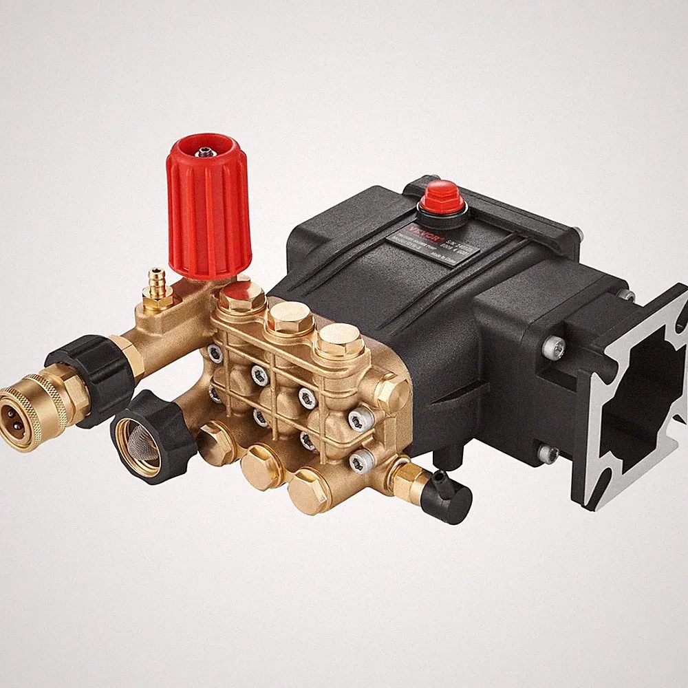 3300 PSI Horizontal Triplex Pressure Washer Pump, 3/4" Shaft, Replacement Kit