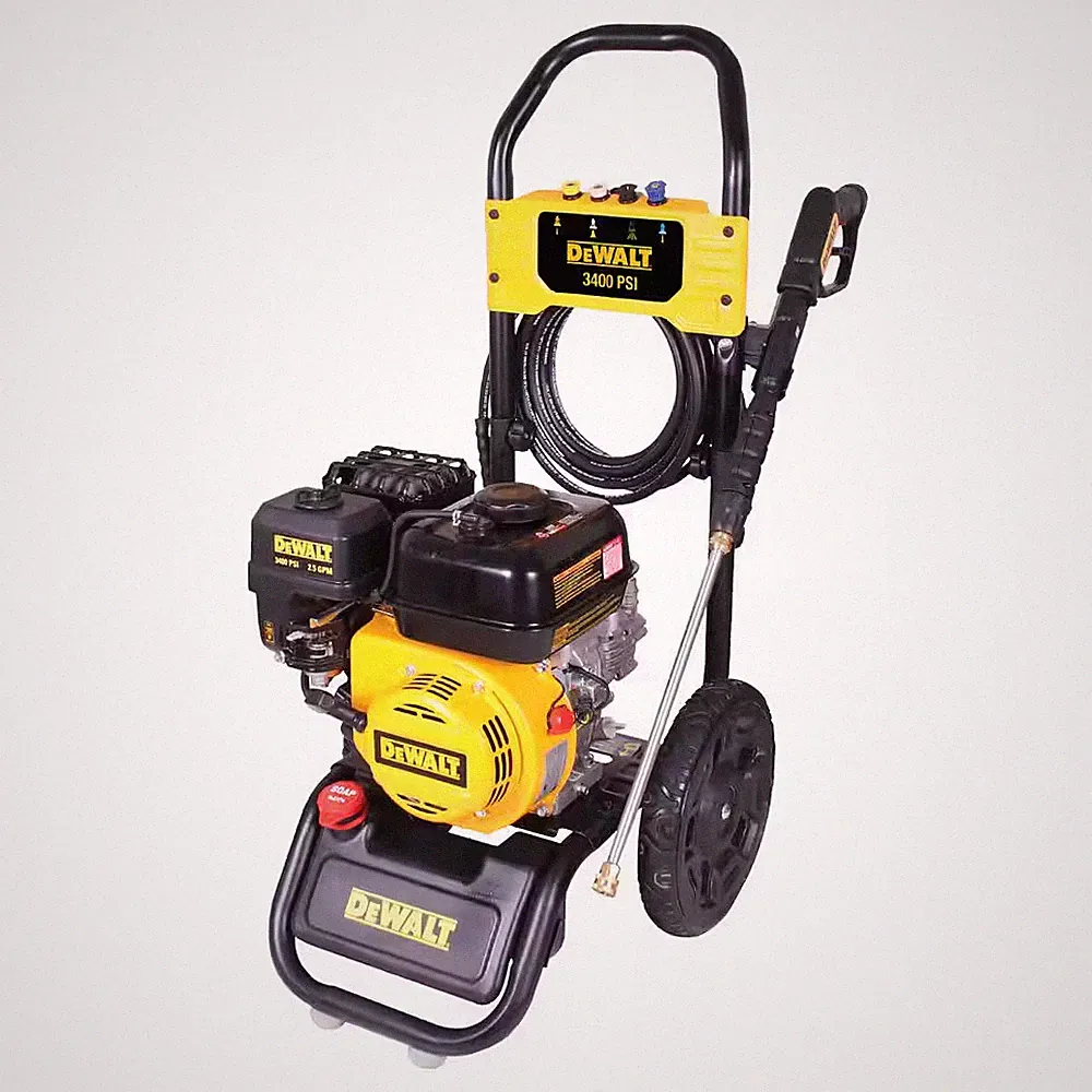 3400 PSI 2.5 GPM Gas Pressure Washer with Maintenance-Free Pump, Heavy-Duty Comm
