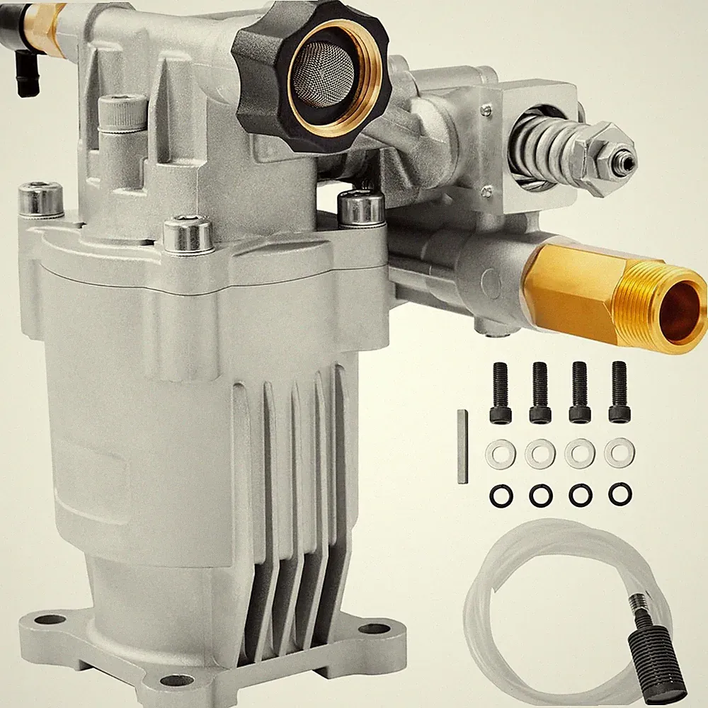 3400 PSI, 2.5 GPM Pressure Power Washer Pump 3/4" Horizontal for Honda