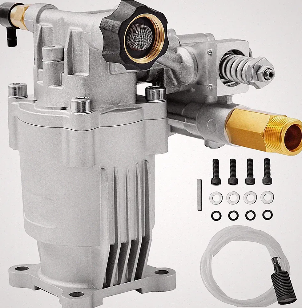 3400 PSI, 2.5 GPM Pressure Power Washer Pump 3/4" Horizontal for Honda Simpson