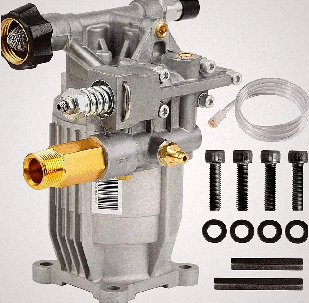 3400 PSI 3/4" Shaft Horizontal Pressure Washer Pump 2.5 GPM for Simpson Homelite