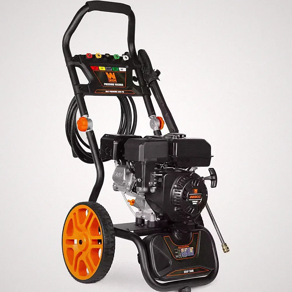3400 PSI Gas Cold Water Pressure Washer with 223Cc Engine, 2.7 GPM Flow Rate and