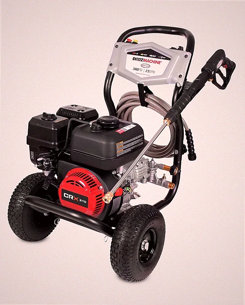 3400 PSI Gas Powered Pressure Washer 2.5 GPM CRX Engine Home Outdoor Cleaning