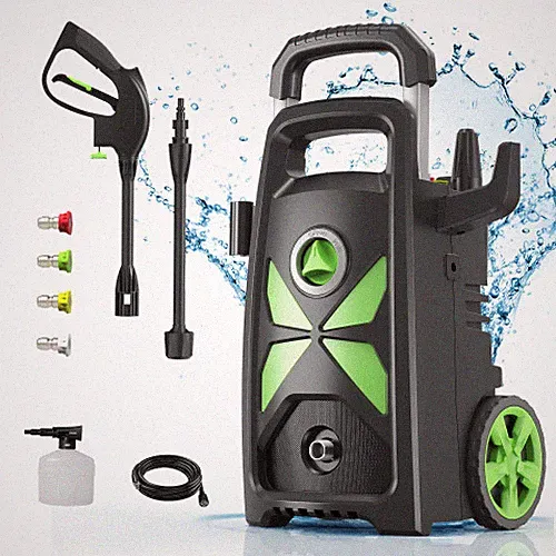 3400 PSI Max Electric Powerful Pressure Washer Power Cleaner Car Washing w/ Hose