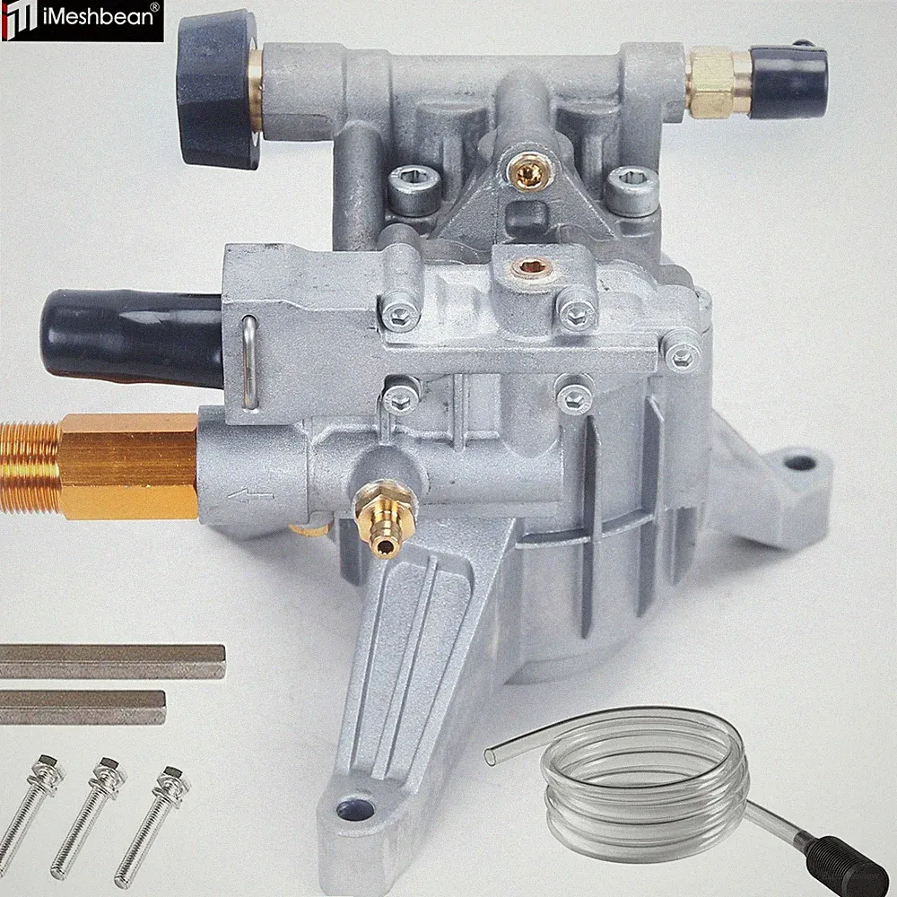 3400 PSI PRESSURE WASHER WATER PUMP for Sears Craftsman Honda Briggs Units 7/8"