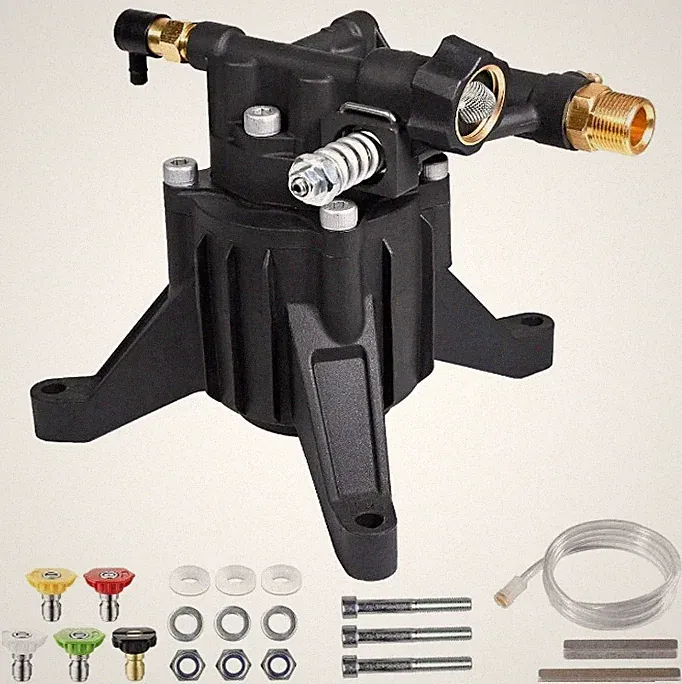 3400 PSI Vertical Pressure Washer Pump 2.5 GPM, 7/8" Shaft, Fits Simpson Honda