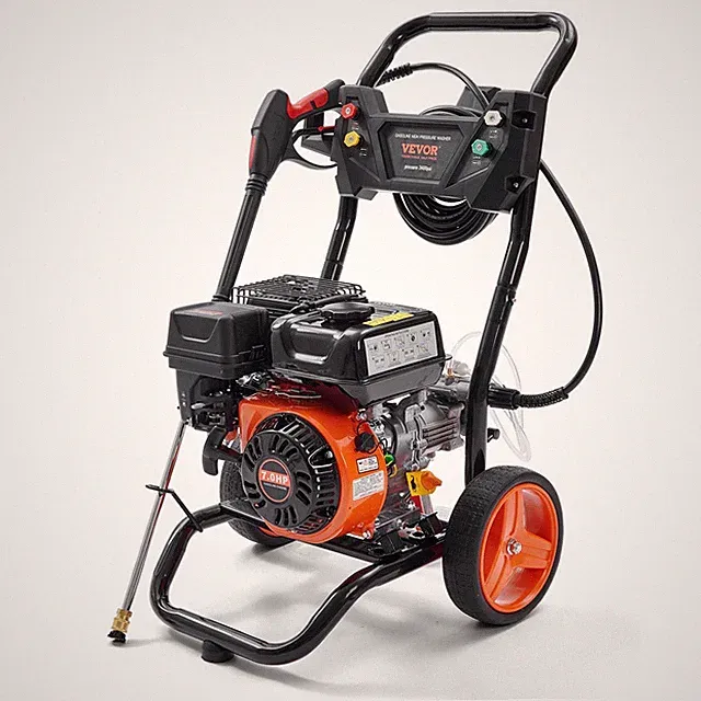 3400PSI Gas Pressure Washer 2.6GPM with Aluminum Pump Spray Gun & Extension Wand