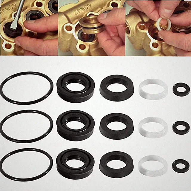 34262 Seal Kit for Cat Pump 66DX 6DX Pressure Washer Pump 66DX40G1I, 6DX35G1I