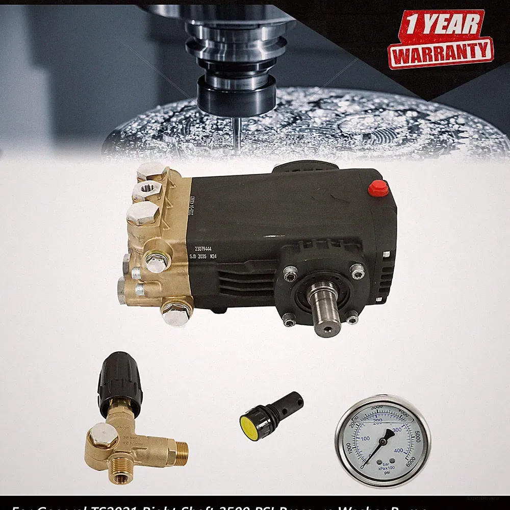 3500 PSI 5.6GPM 4.5 HP General Pressure Washer Pump Right Shaft