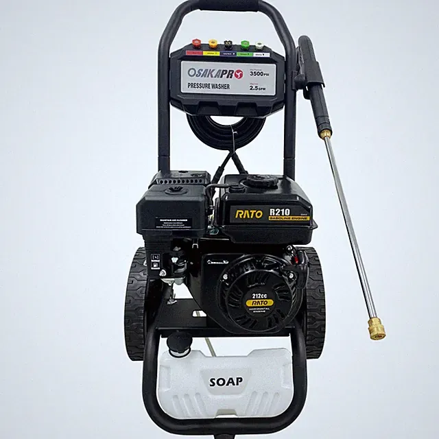 3500 PSI Gas Pressure Washer 2.5 GPM Cold Water Power Washer