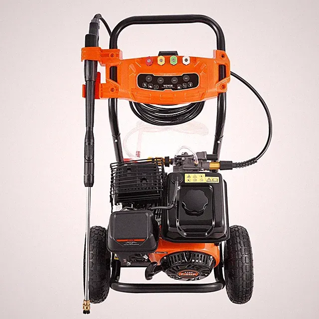 3500PSI 2.6GPM Gas Pressure Washer w/ 5 Nozzle (0°/15°/25°/40°/Soap) & 10" Tires