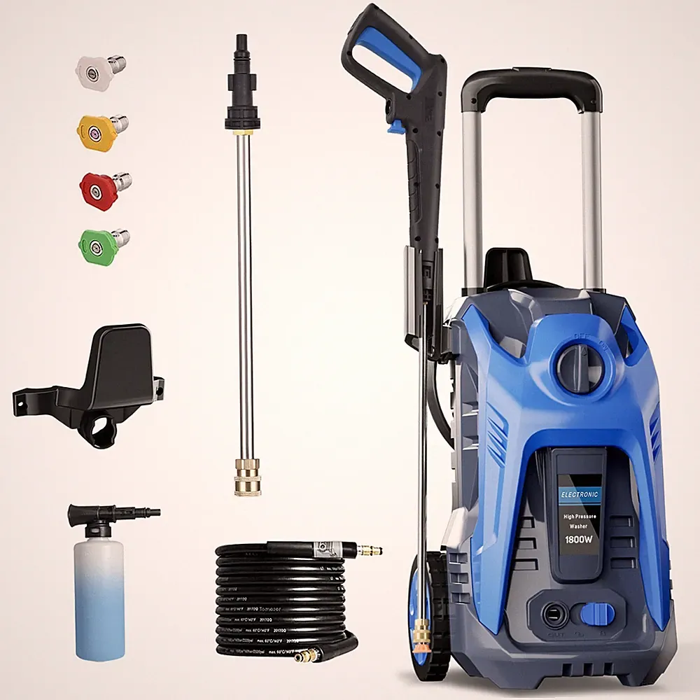 3500PSI High-Power Electric Pressure Washer with 4 Quick Connect Nozzles