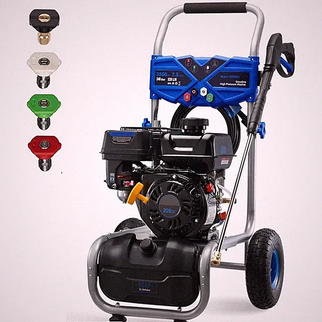 3500PSI Pressure Washer 2.3GPM Gas Power Washer 209CC with 25FT Hose& Soap Tank