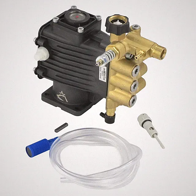 3600 PSI Horizontal Triplex Pressure Washer Water Pump, 3/4" Shaft | Kit Options