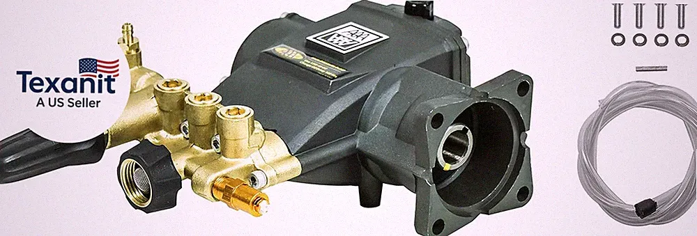 3700 PSI 2.5 GPM Replacement Triplex Pressure Washer Pump Kit for SIMPSON Gas Po