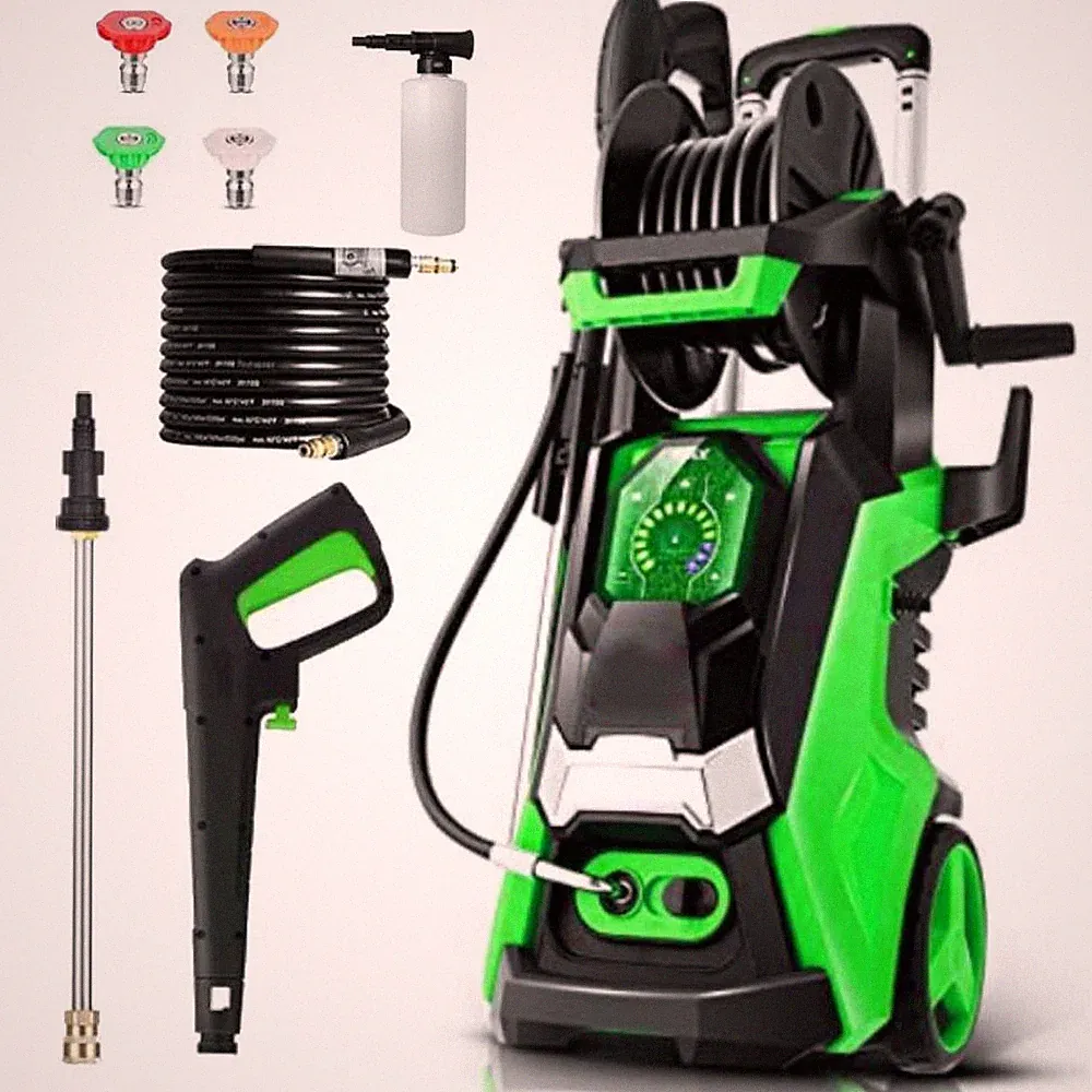 3800 PSI Electric High Pressure Washer with Touch Screen Adjustment Pressure new