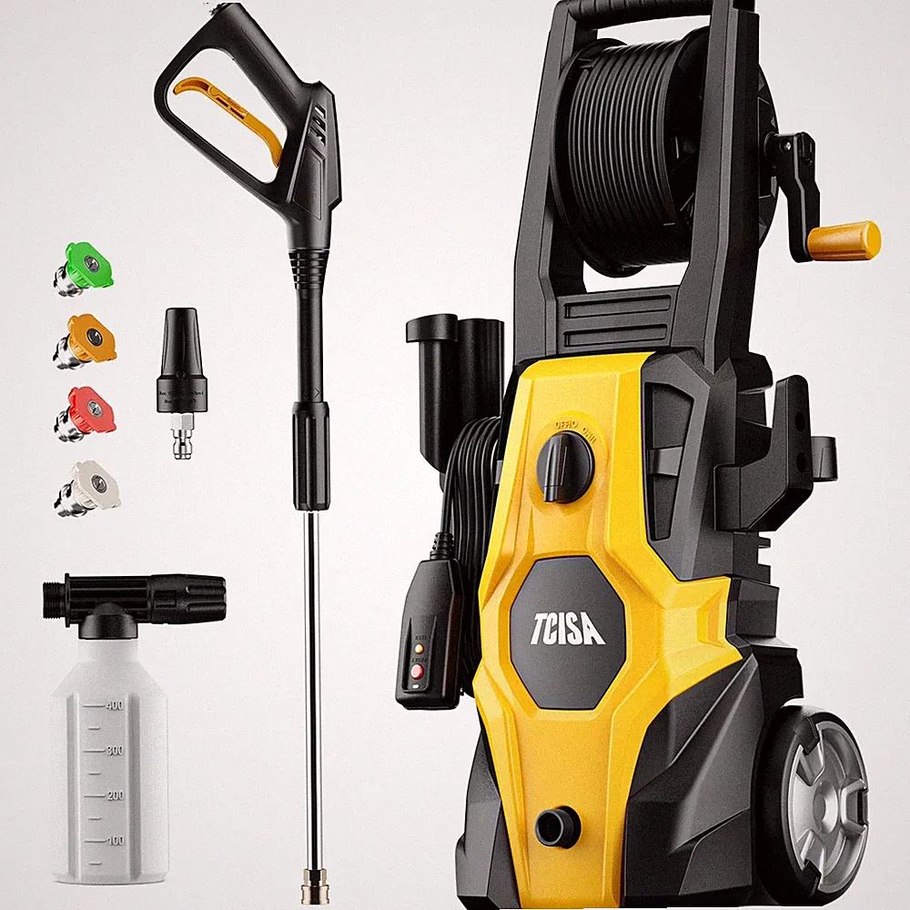 3800 PSI Electric Pressure Washer,Max 2.5 GPM Power Washer- 35FT Power Cord 20FT