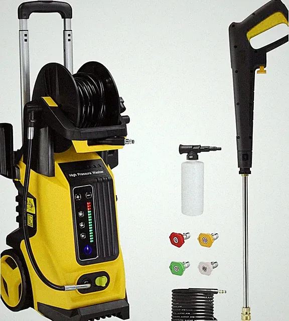 3800PSI Electric Pressure Washer 1800W High Pressure Cleaning Machine,Portable