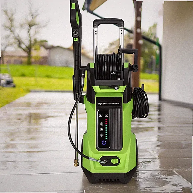 3800PSI Home High Pressure Washer Electric Patio Cleaner 2.8GPM with LED Display