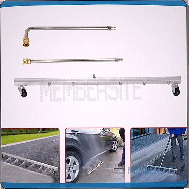 39.37" Pressure Power Washer Surface Cleaner Undercarriage Water Broom 4000 PSI
