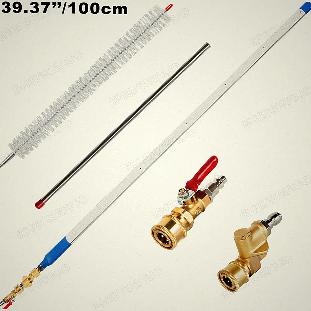 39.37" Radiator Cleaning Wand 4500 PSI Pressure Washer Tool for Cars Trucks RVS