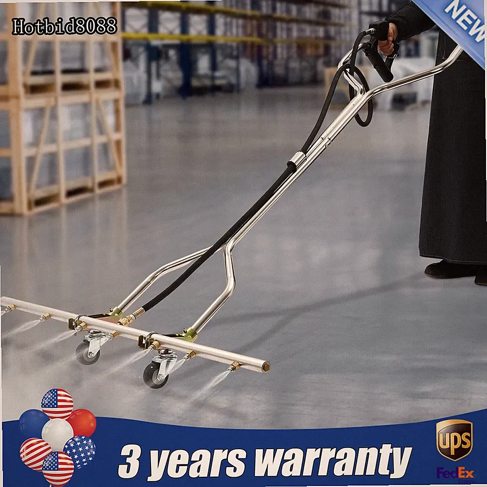 39" 7-Hole Water Broom For Hot and Cold Water Pressure Washer 100x160cm/39*63in