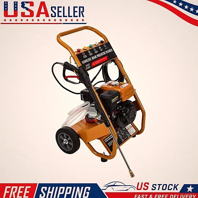 3950 PSI Gas Pressure Washer 4-Stroke Quick Connect Gas Powered Washer Gasoline
