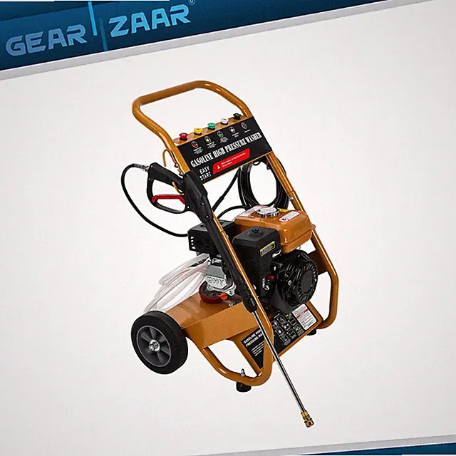 3950 PSI Gas Pressure Washer 5 Nozzles Gas Powered Washer 6.5HP 2.6 GPM 4-Stroke