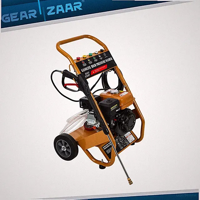 3950 PSI Gas Pressure Washer 5 Nozzles Gas Powered Washer 6.5HP 2.6 GPM 4-Stroke