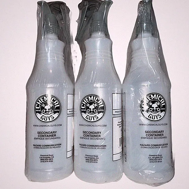 3x Chemical Guys 32oz Heavy Duty Bottle & Sprayer Professional Detailing NEW