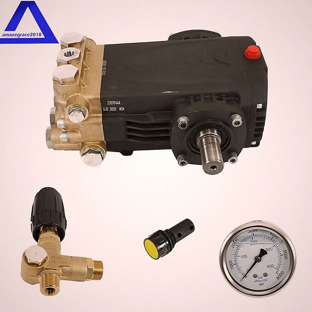 4.5 HP 5.6 GPM General Right Shaft 3500 PSI Pressure Washer Pump Belt Drive