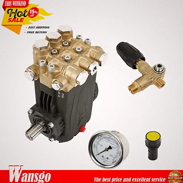 4.5 HP 5.6 GPM General Right Shaft 3500 PSI Pressure Washer Pump Belt Drive
