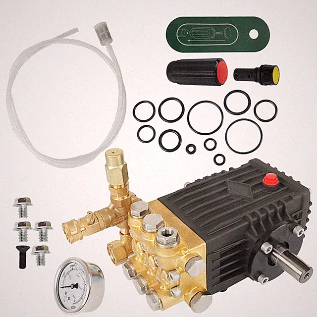4.9GPM 3600 PSI 24mm Solid Shaft Belt Drive Pressure Power Washer Pump New
