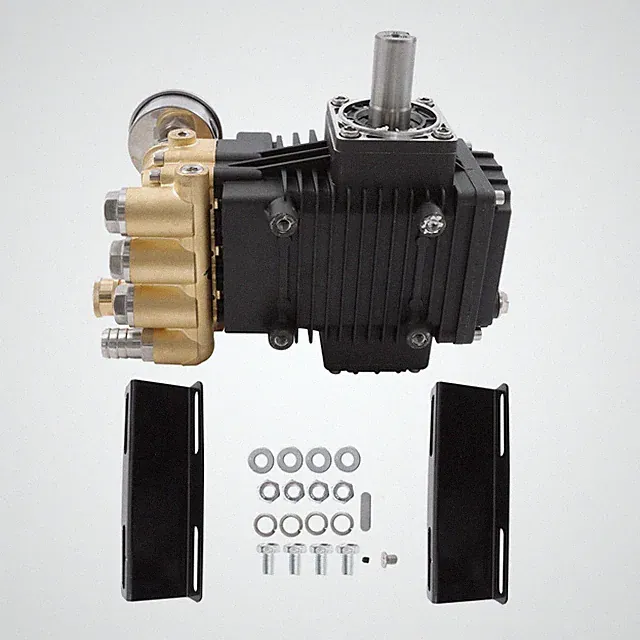 4.9GPM Pressure Power Washer Pump 3600 PSI 24mm Solid Shaft Belt Drive