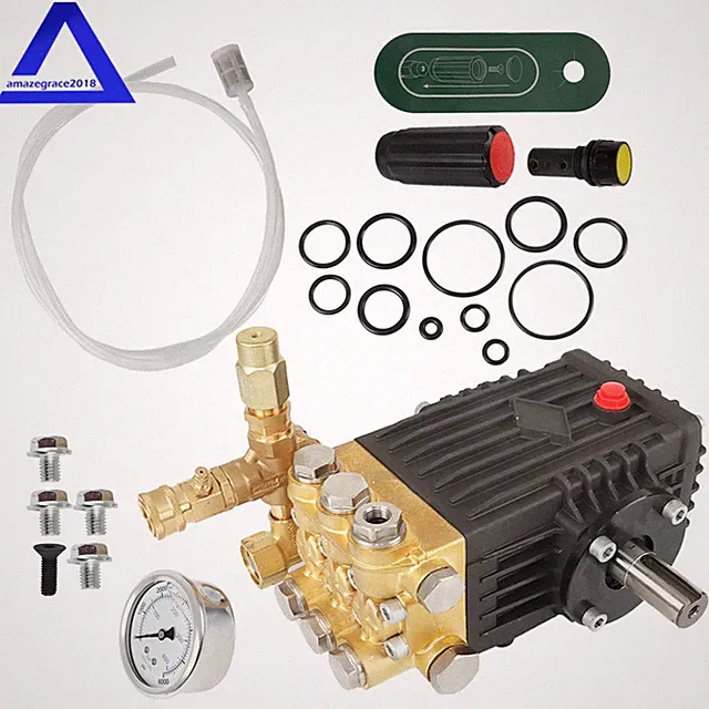 4.9GPM Pressure Power Washer Pump 3600 PSI 24mm Solid Shaft Belt Drive
