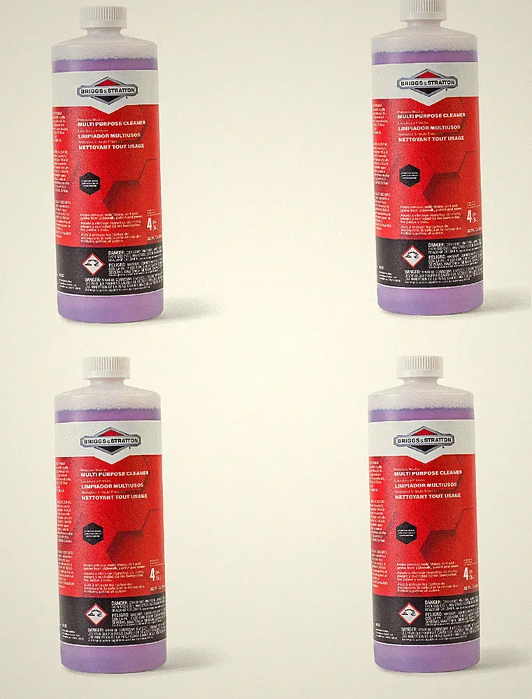 4 Bottles - Pressure Washer Multi-Purpose Cleaning Soap Concentrate – Outdoor
