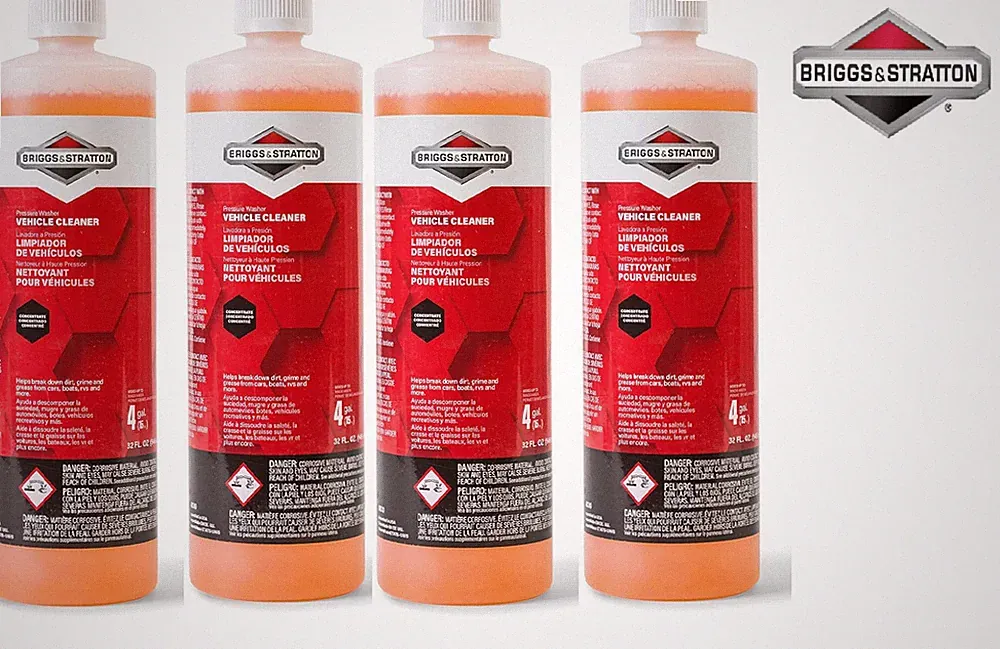 4 Briggs & Stratton 6830 Multi Purpose Cleaner Pressure Washer Concentrate 32 Oz