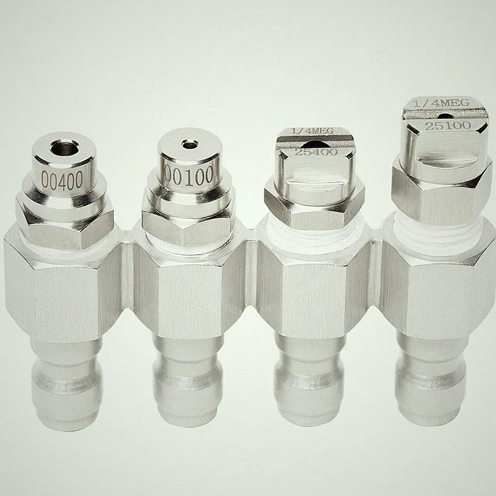 4-in-1 Pressure Washer Nozzle 4 GPM, 4 Way Adjustable Rod Spray Soft Wash Noz...