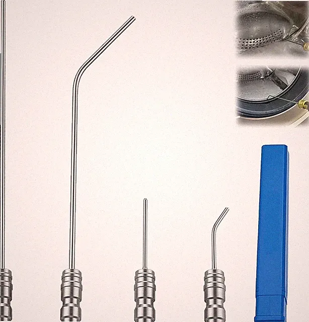 4 Pack Pressure Washer Nozzle Kit, Stainless Steel Needle Nozzle Set, 1/4" Quick