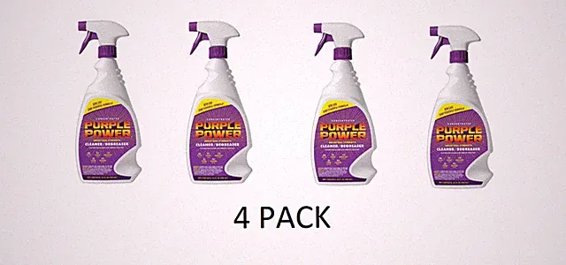4 PACK Purple Power Concentrated Industrial Cleaner/Degreaser, 32 oz