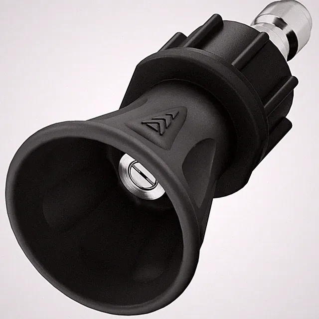 40 Degree Pressure Washer Nozzle - Stainless Steel, High-Efficiency Cleaning,...