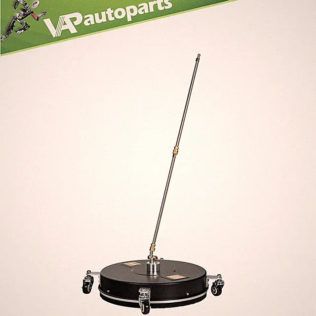 4000 PSI 18.5" Black Pressure Washer Surface Cleaner w/ 4 Wheels Stainless Steel